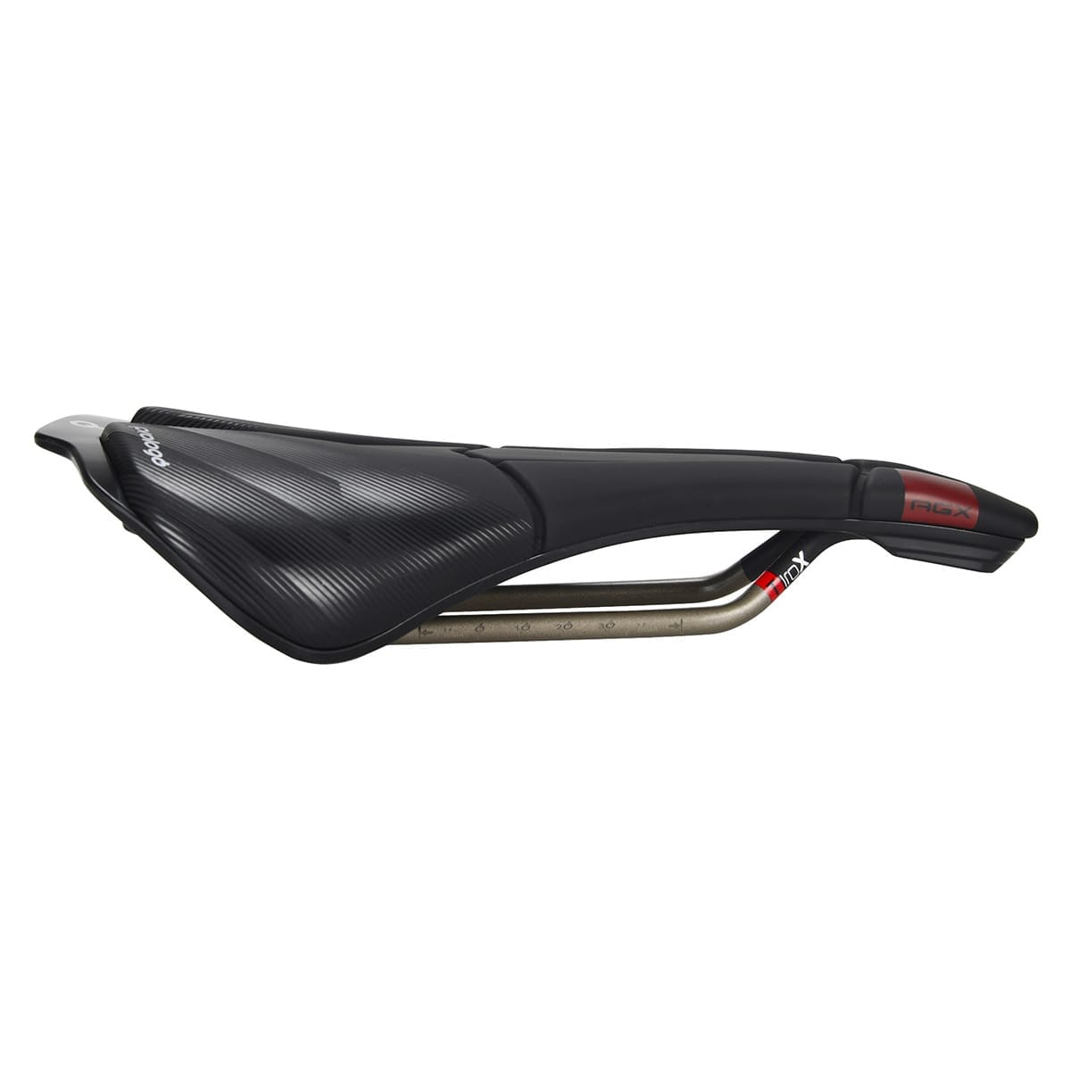 PROLOGO SCRATCH M5 AGX RAILS Karbonové sedlo 140 mm široké černé