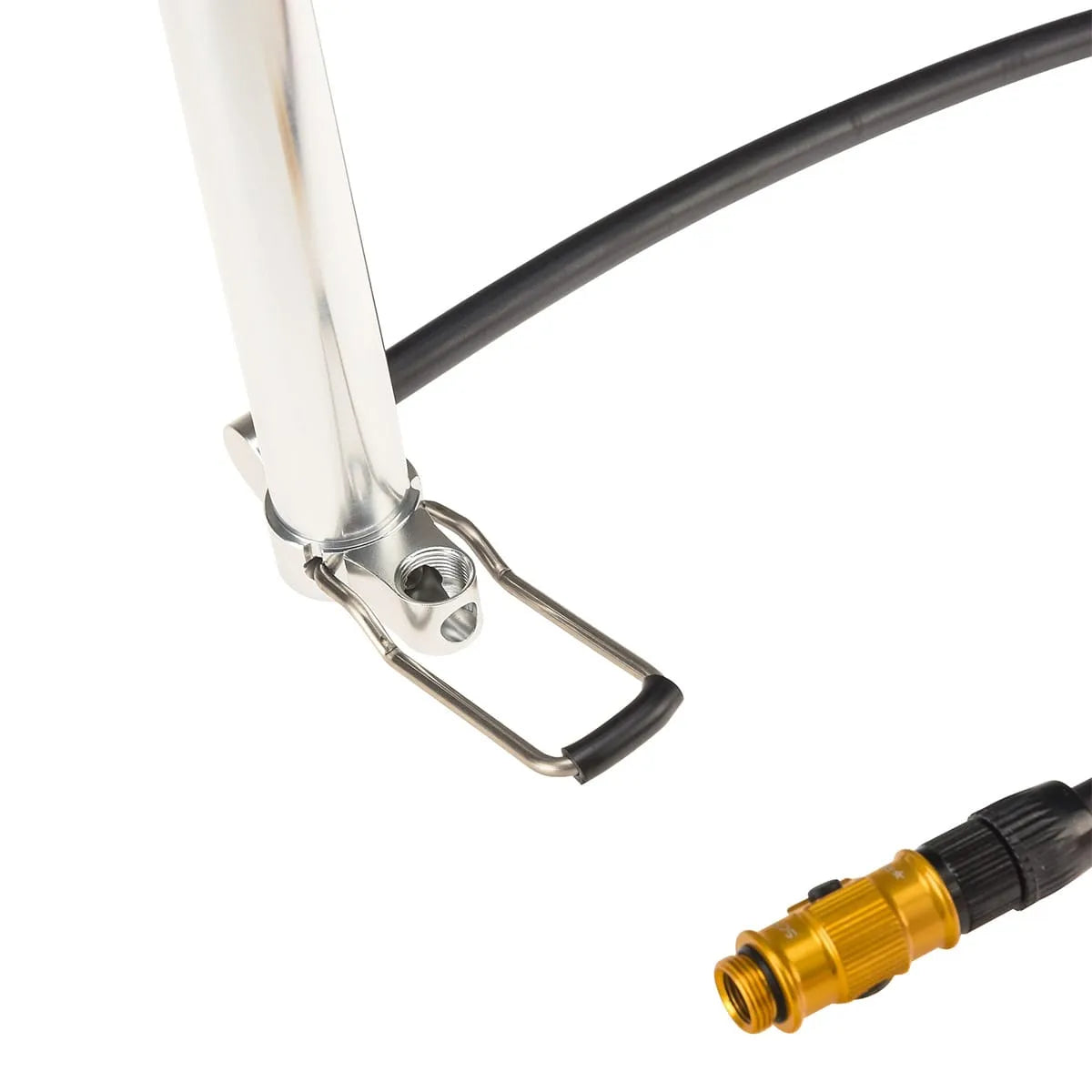 Kompaktní nožní čerpadlo LEZYNE MICRO FLOOR DRIVE HP Silver