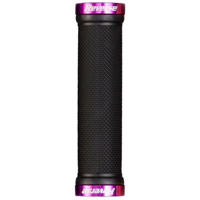 REVERSE COMPONENTS CLASSIC Lock-On grips Black/Violet