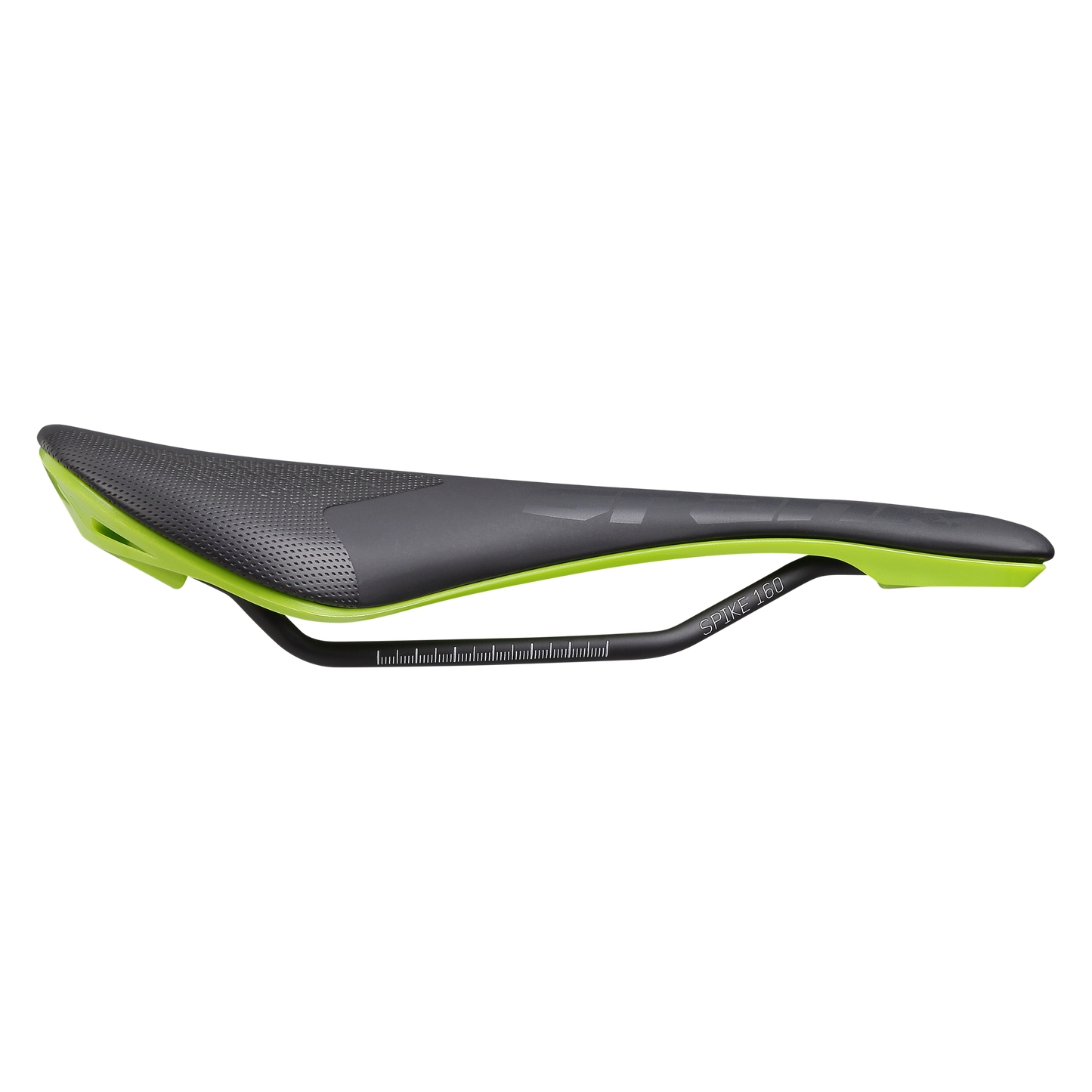 Kožené sedlo SPANK SPIKE 160 CrMo Rails Green