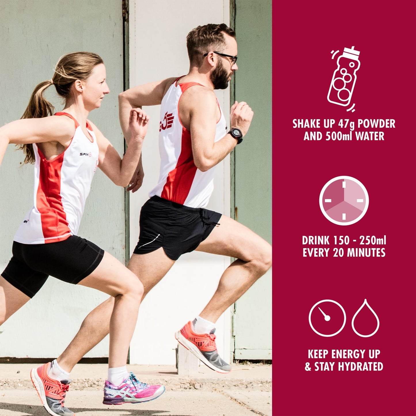 Energetický nápoj HIGH5 ENERGY DRINK PROTEIN (1,6 kg) Červené ovoce