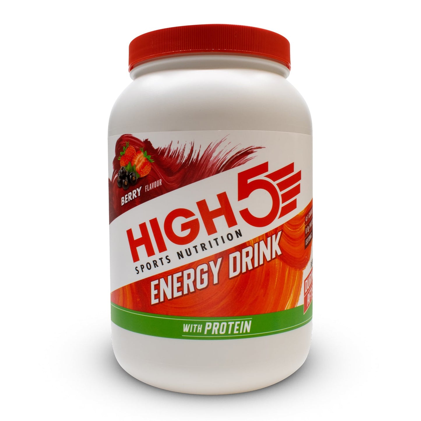Energetický nápoj HIGH5 ENERGY DRINK PROTEIN (1,6 kg) Červené ovoce