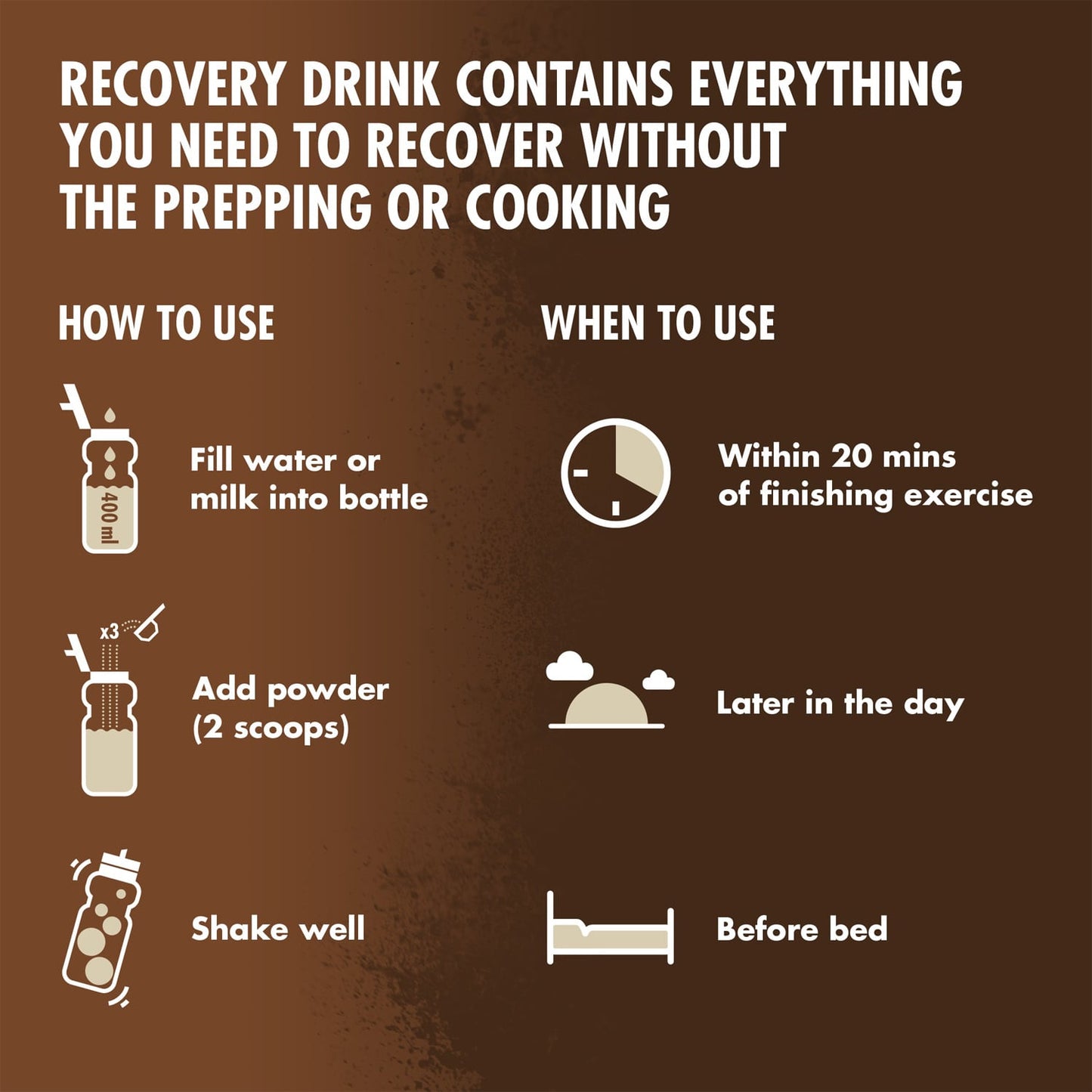 High5 PLANT-BASED RECOVERY DRINK (450g) Čokoláda