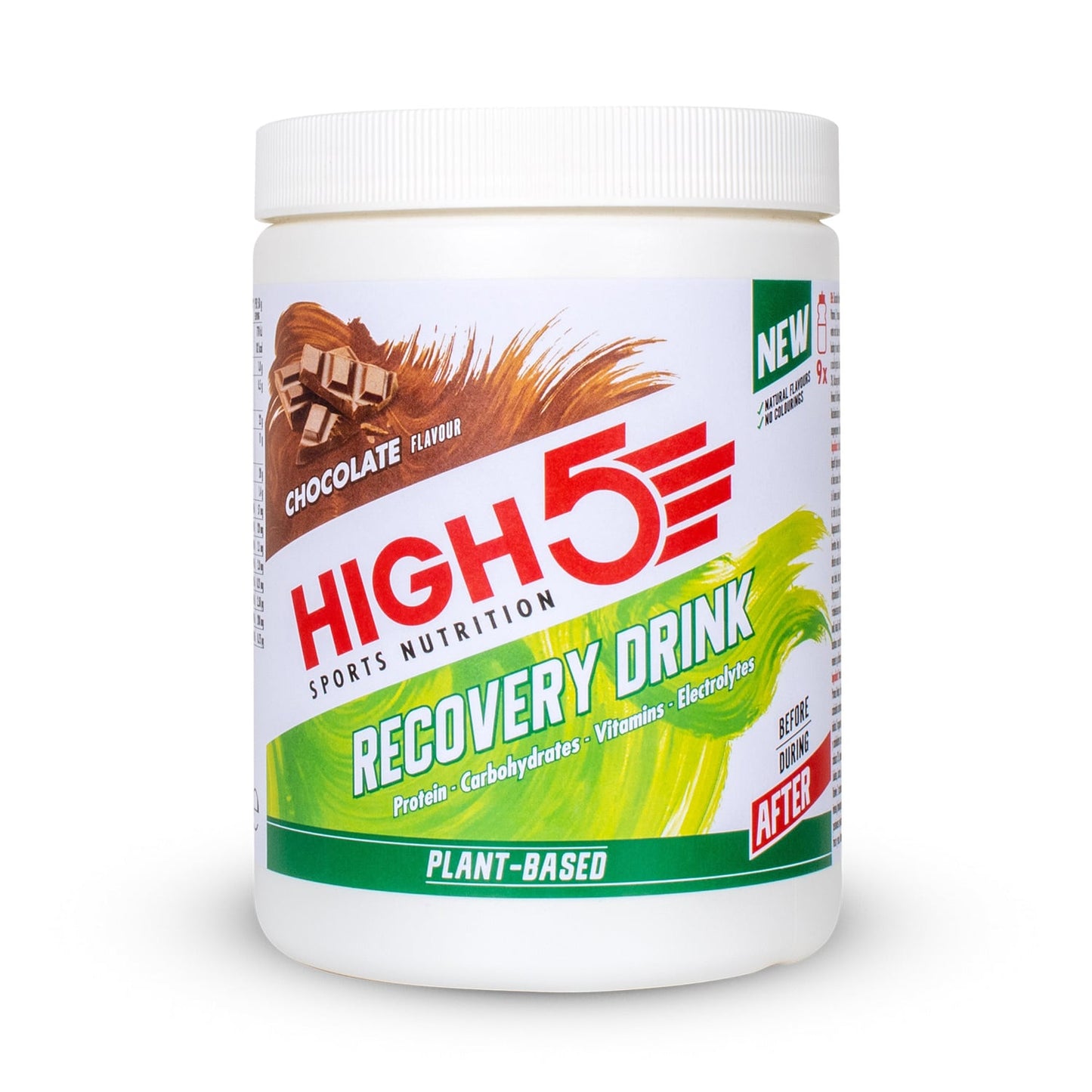 High5 PLANT-BASED RECOVERY DRINK (450g) Čokoláda