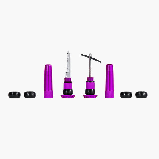 Integrovaná sada pro opravu bezdušových pneumatik MUC OFF Purple