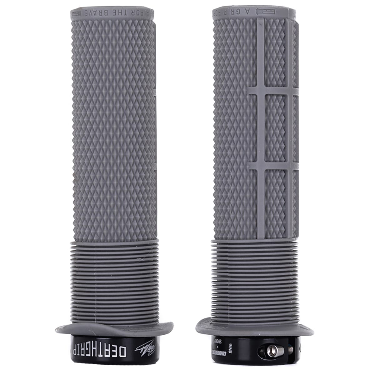 Gripy DMR DEATHGRIP Flange Large Lock-on Grey