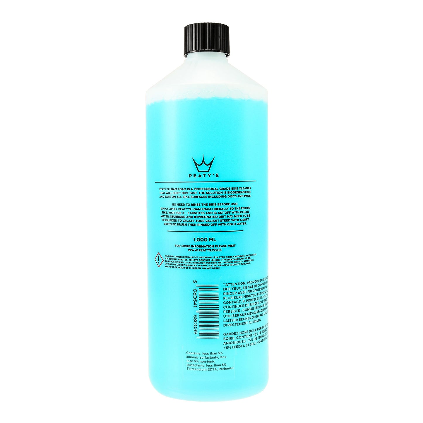 PEATY'S LOAM FOAM CLEANER pro jízdní kola (1 l)