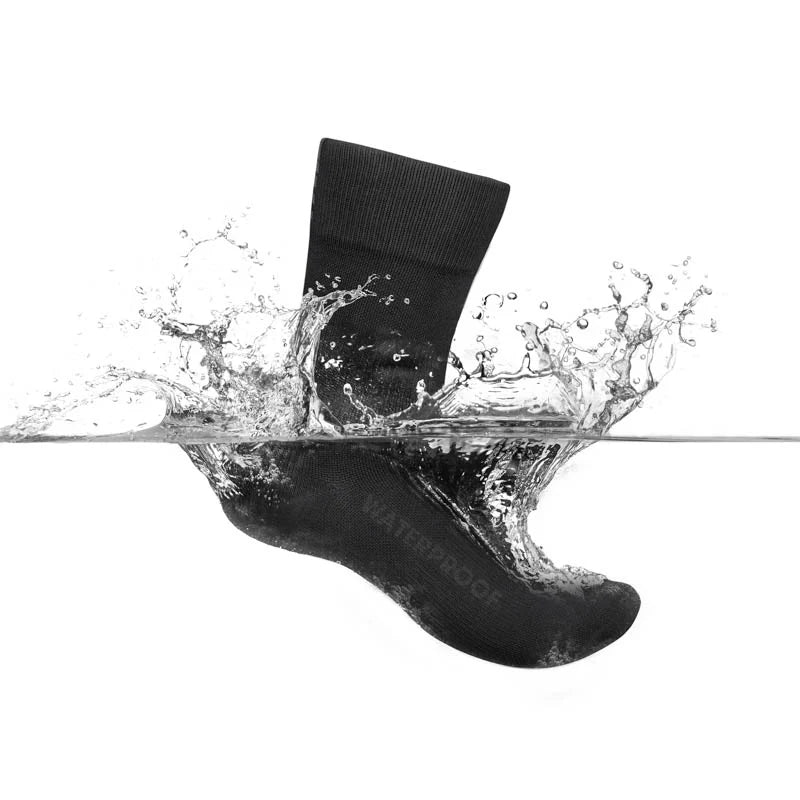 Nepromokavé ponožky GRIPGRAB Black