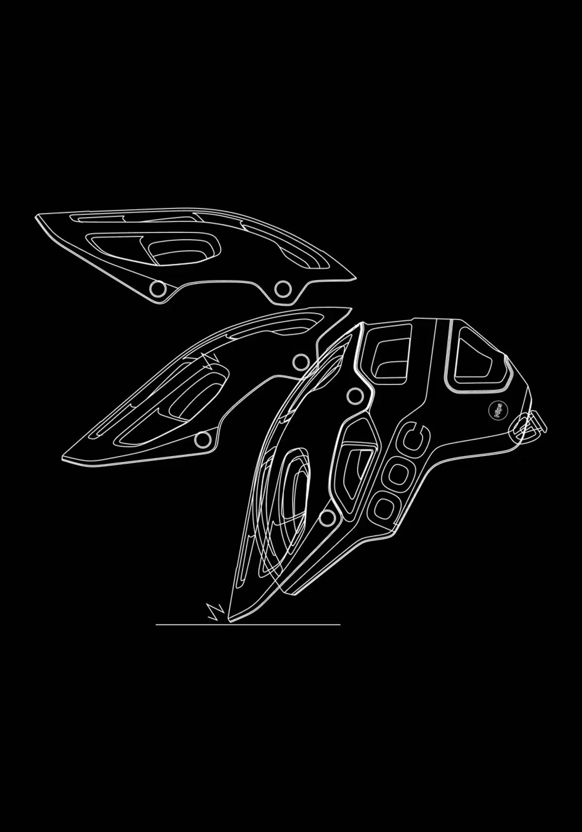 POC CULARIS PURE MTB přilba šedá