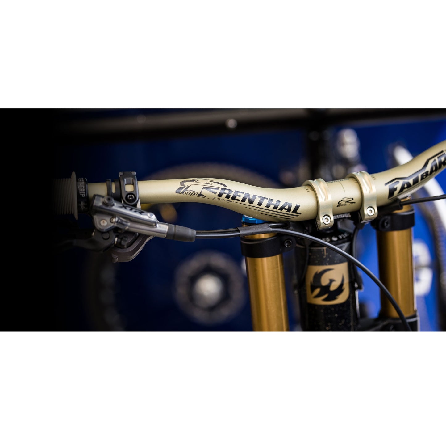 RENTHAL V3 FATBAR Rise 10mm 800mm Gold Hanger