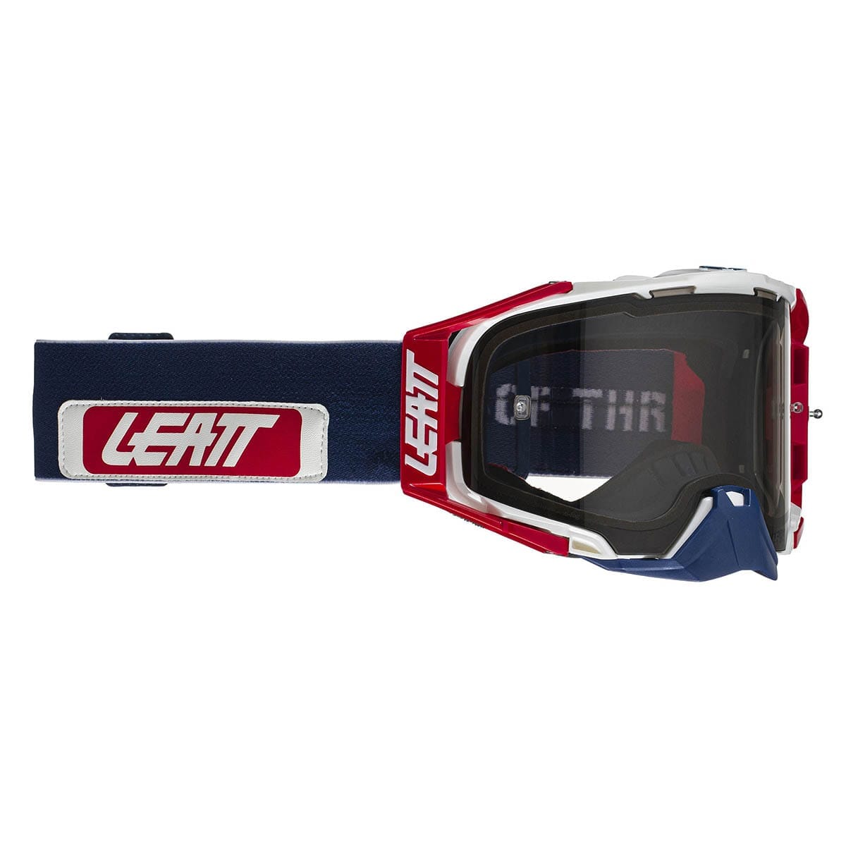 Masque LEATT VELOCITY 6.5 Bleu/Rouge Écran Fumé