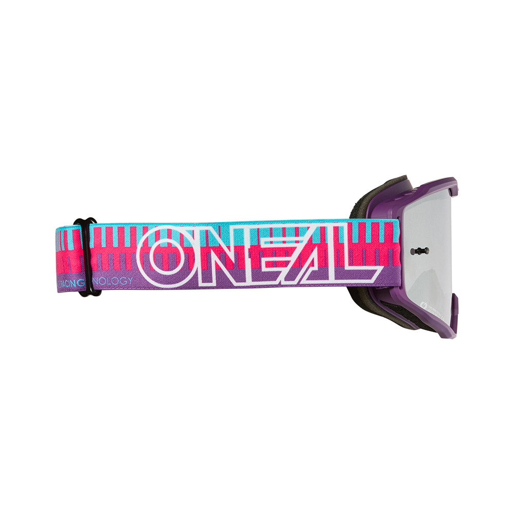 Brýle O'NEAL B-10 STRIPED Pink Silver Mirror Screen