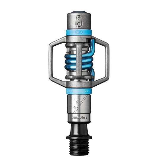 CRANKBROTHERS EGG BEATER 3 pedály Stříbrná/Modrá