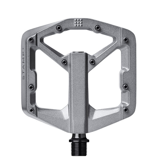 CRANKBROTHERS STAMP 3 Wide Flat Pedals Grey