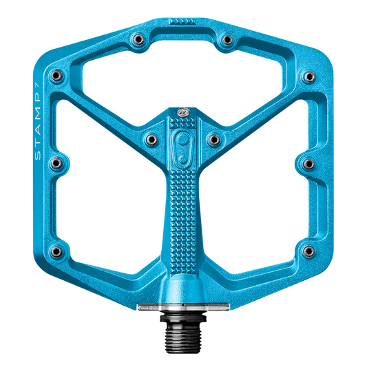 Ploché pedály CRANKBROTHERS STAMP 7 Large Blue