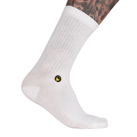 Ponožky BURGTEC EVERYDAY CREW White