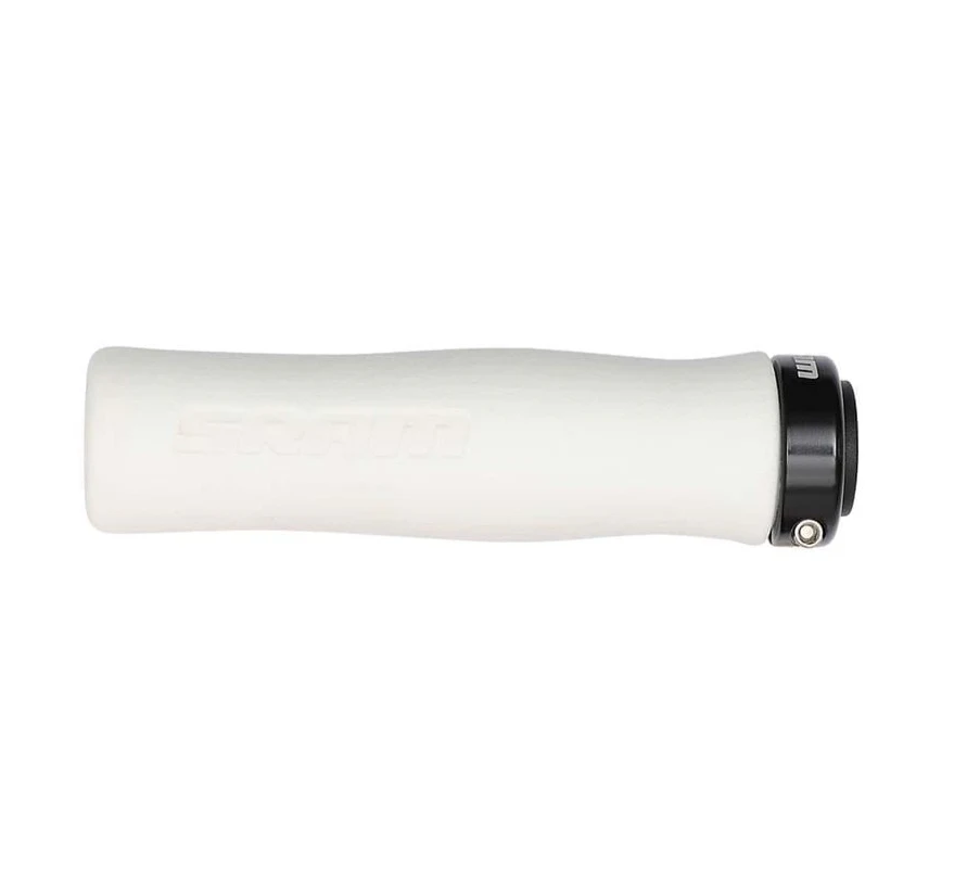 Gripy SRAM FOAM CONTOUR Lock-On 129mm White