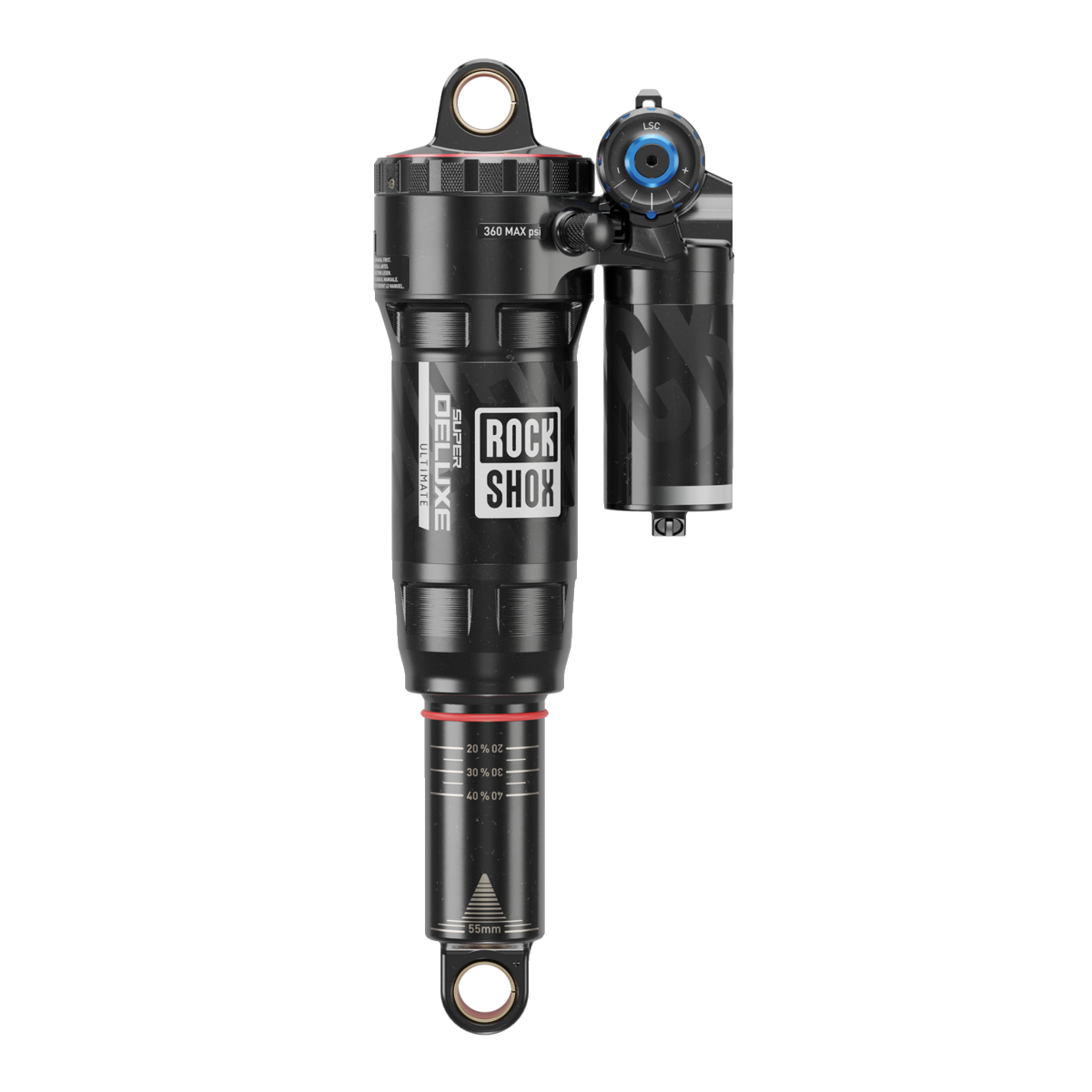 ROCKSHOX SUPER DELUXE ULTIMATE RC2T HBO DEBONAIR+ Lineární tlumič C2