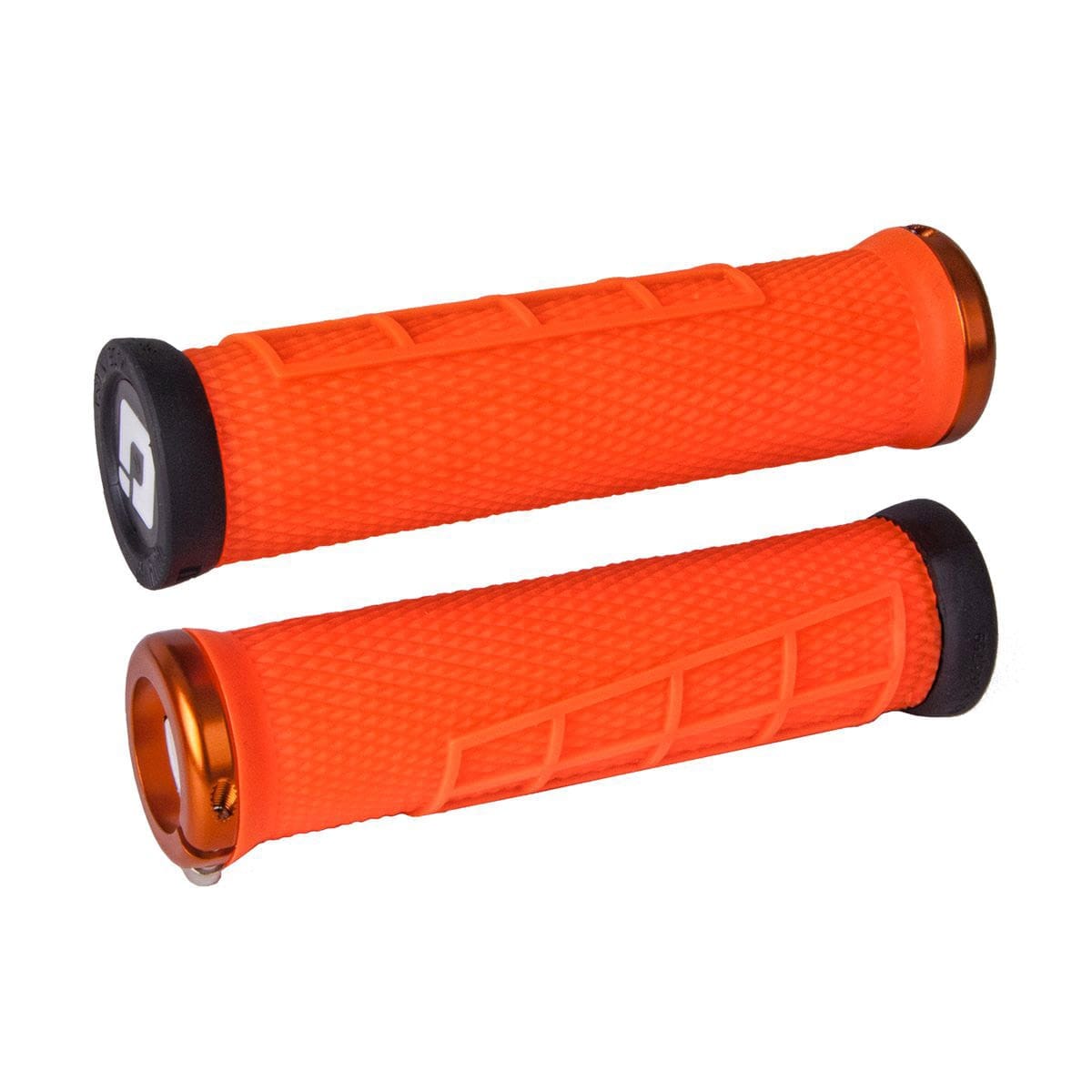 ODI ELITE FLOW Lock-On gripy 130 mm oranžové