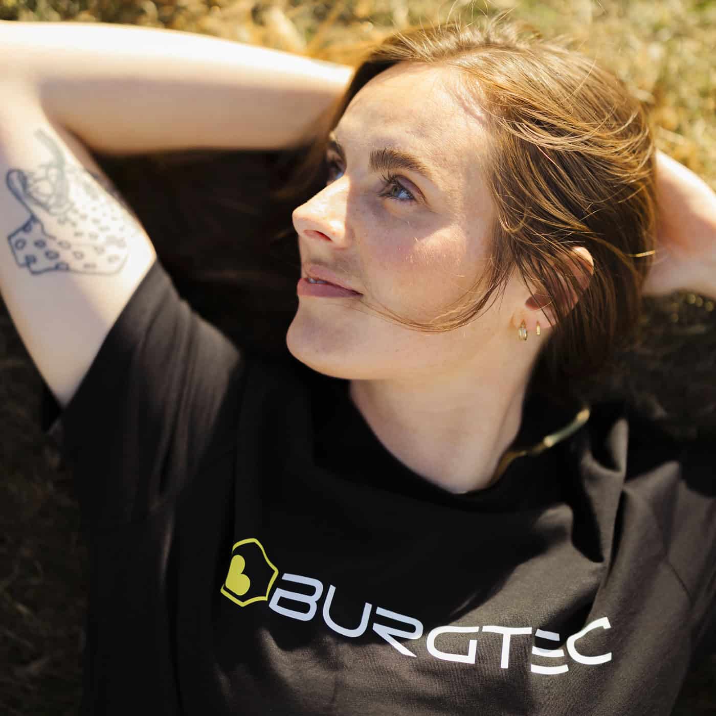 Tričko s logem BURGTEC černé
