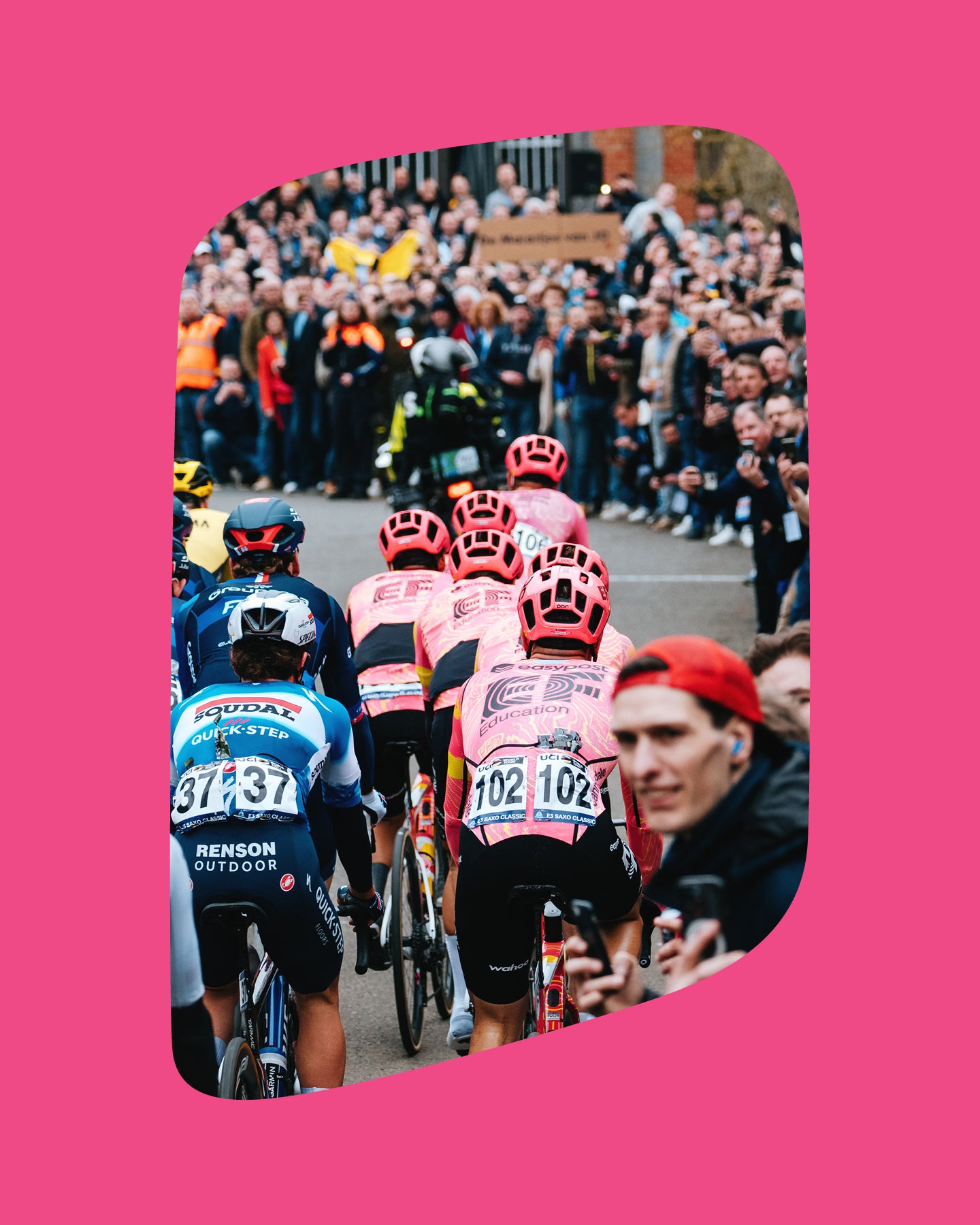 POC VENTRAL AIR MIPS EF Race team LIMITED Silniční přilba Pink 2024