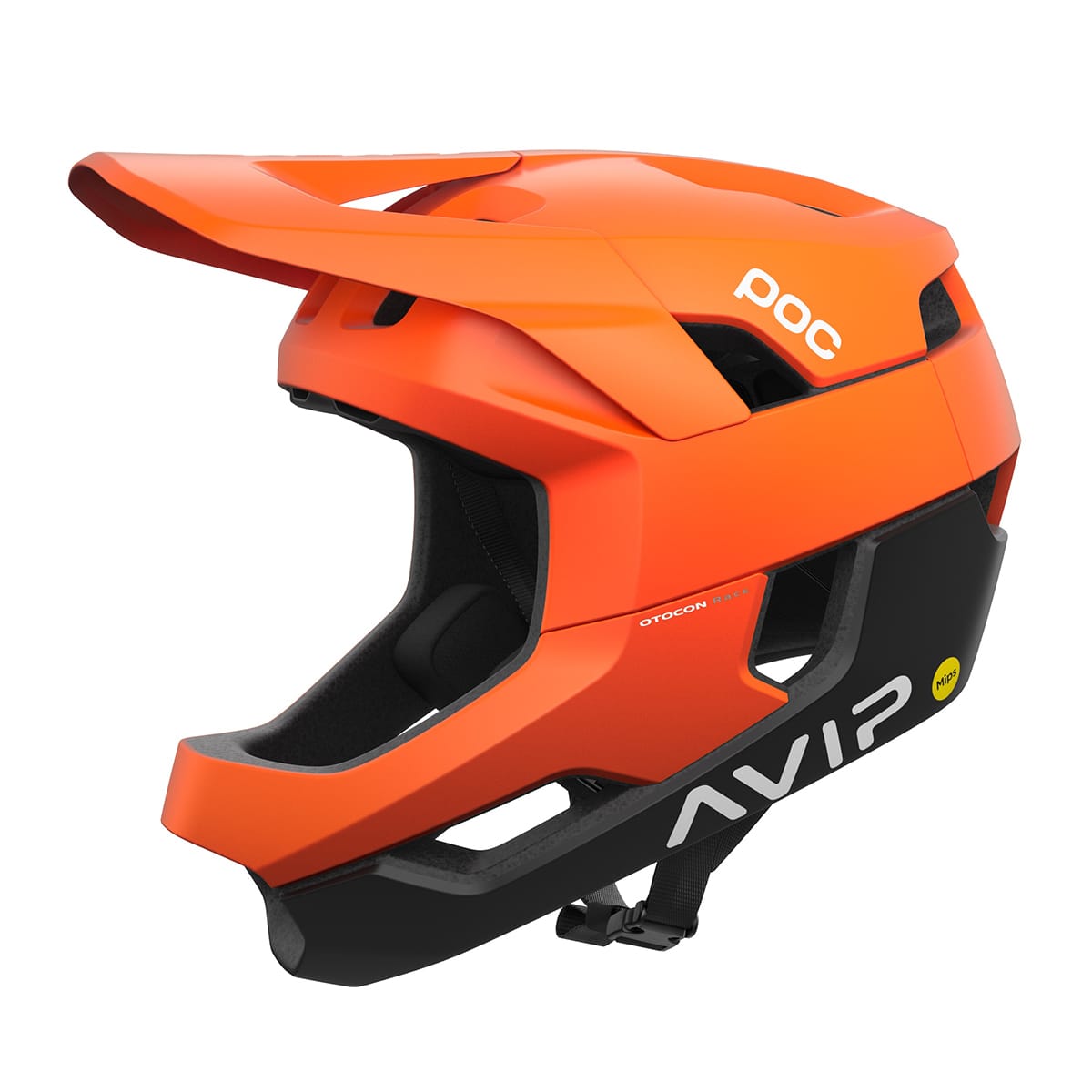 POC OTOCON RACE MIPS MTB přilba oranžová/černá Matt