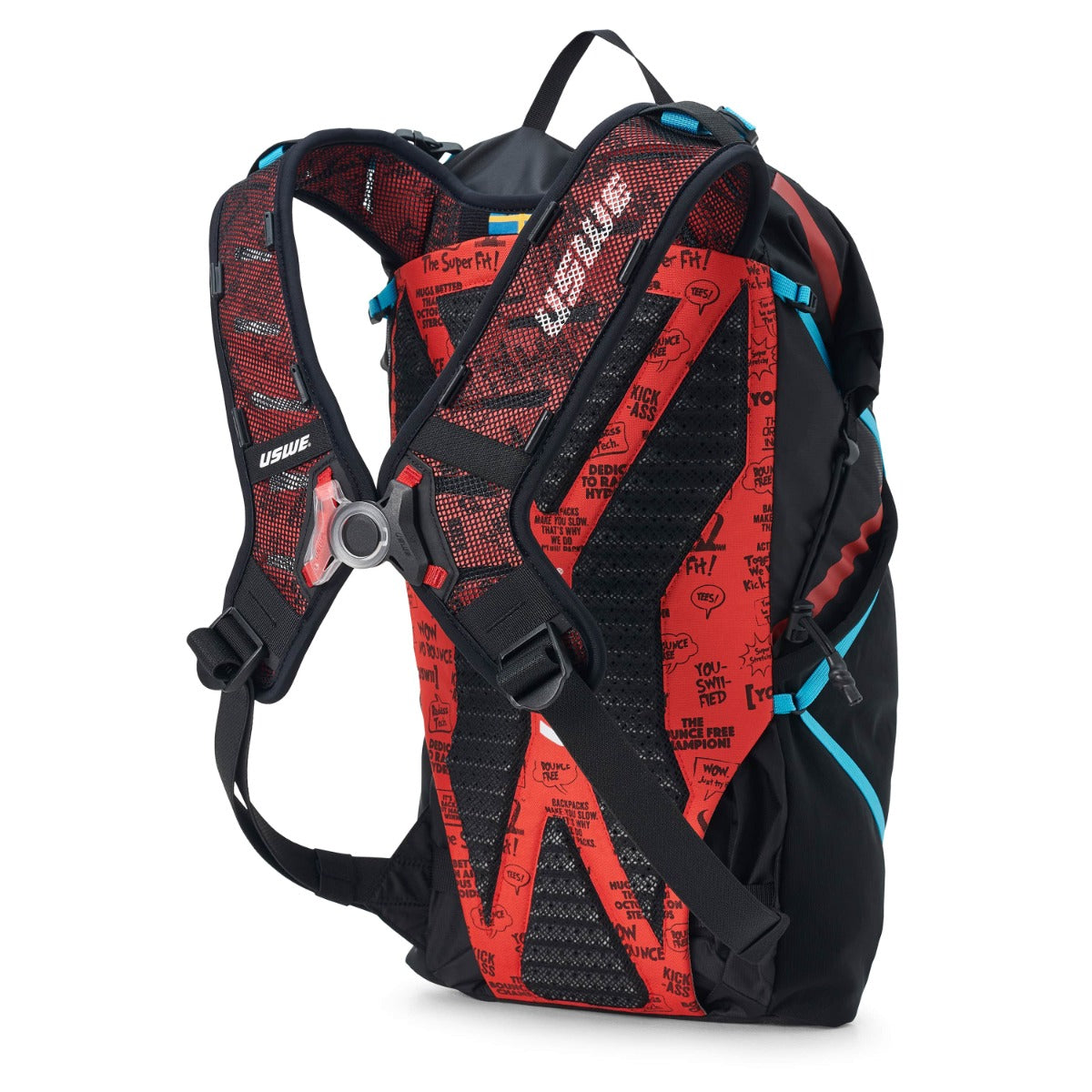 USWE HAJKER 30 L Backpack Black/Red