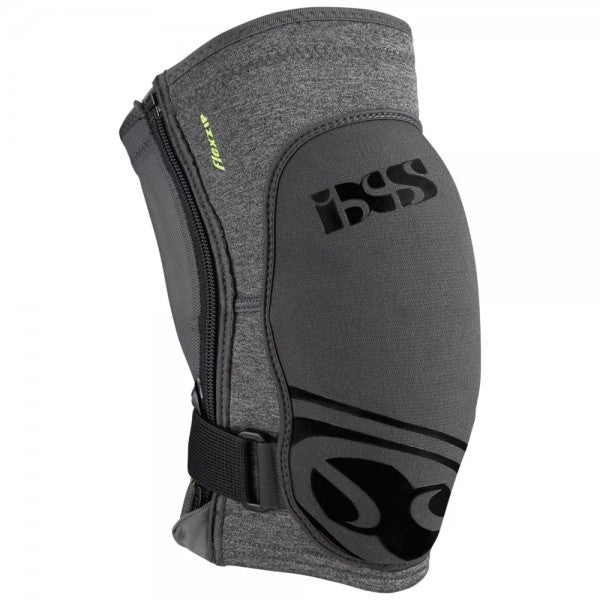IXS FLOW ZIP chrániče kolen šedé