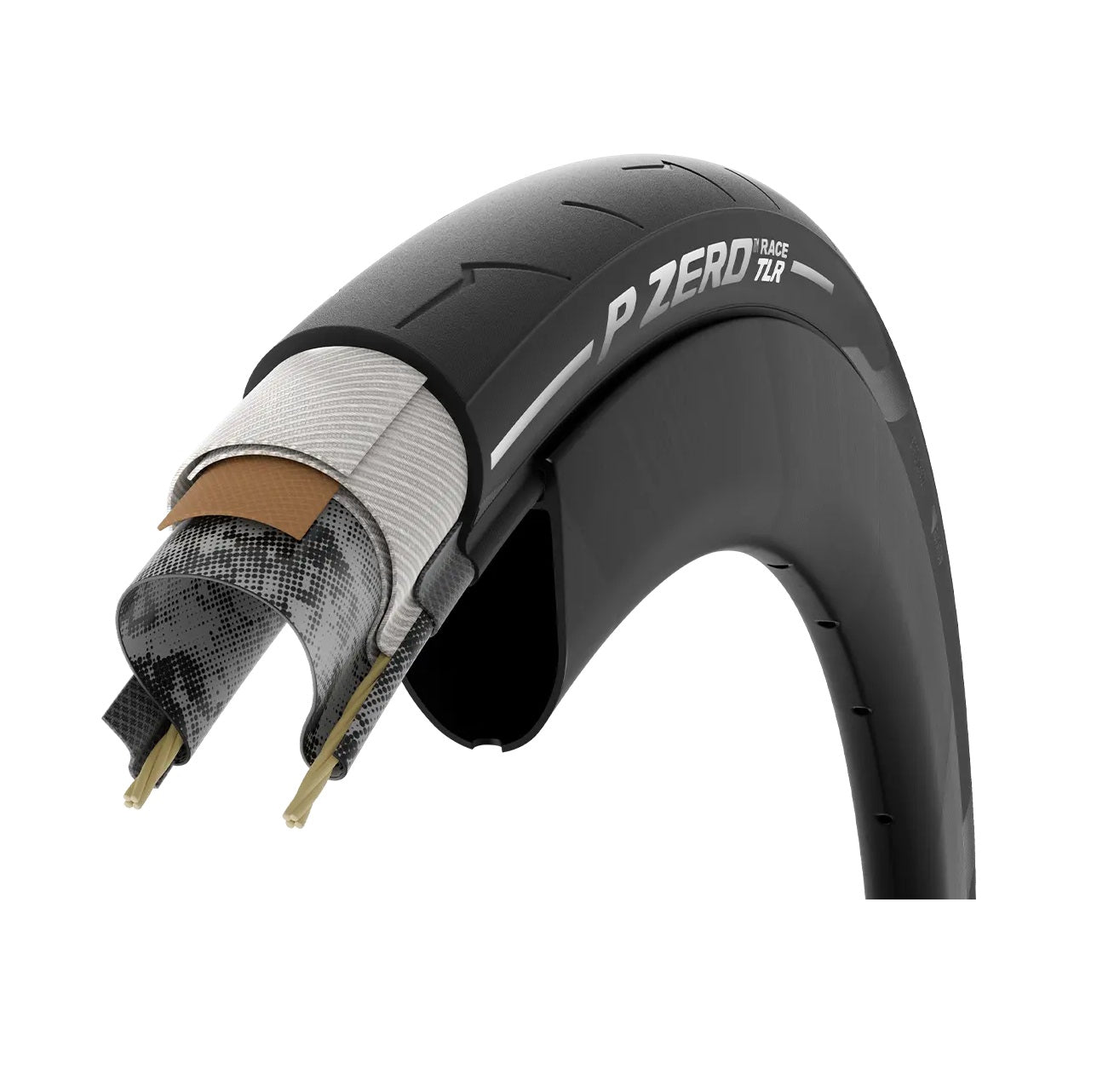 Pneumatika PIRELLI P ZERO RACE TLR 700c Tubeless Ready Beige