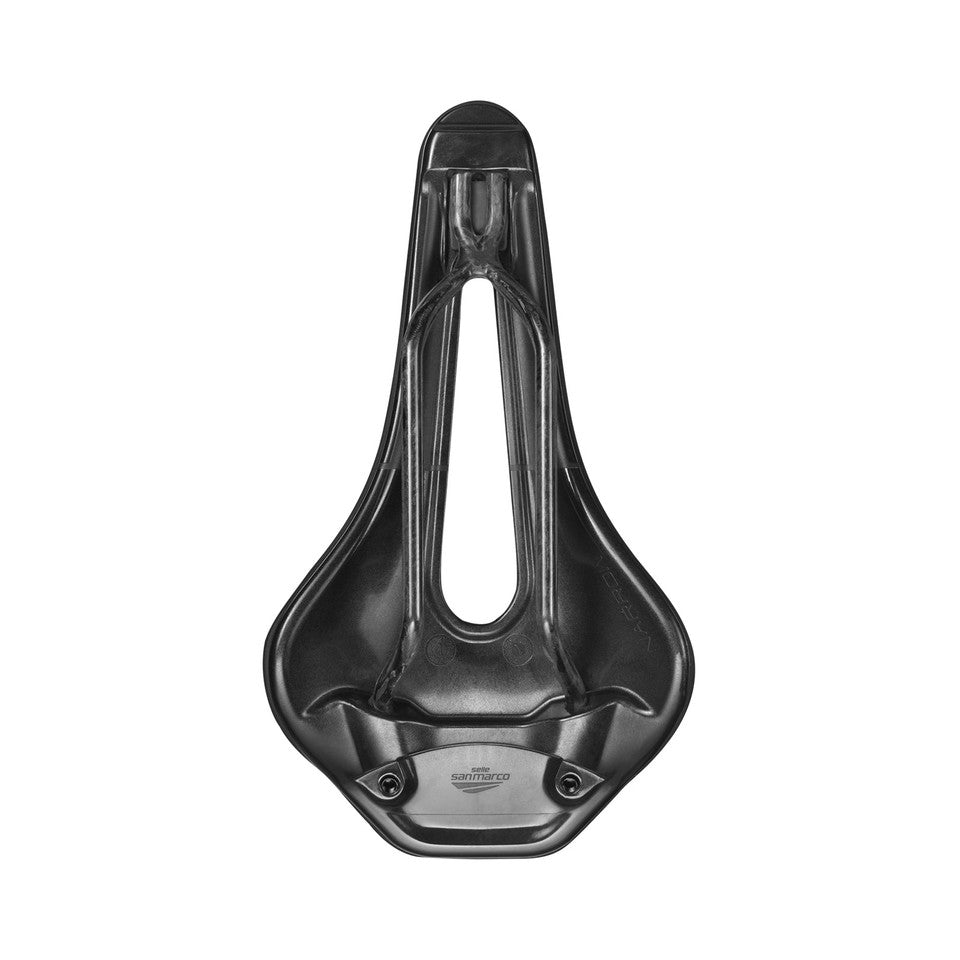 Sedlo SAN MARCO GROUND SHORT OPEN-FIT CARBON FX 140mm černé