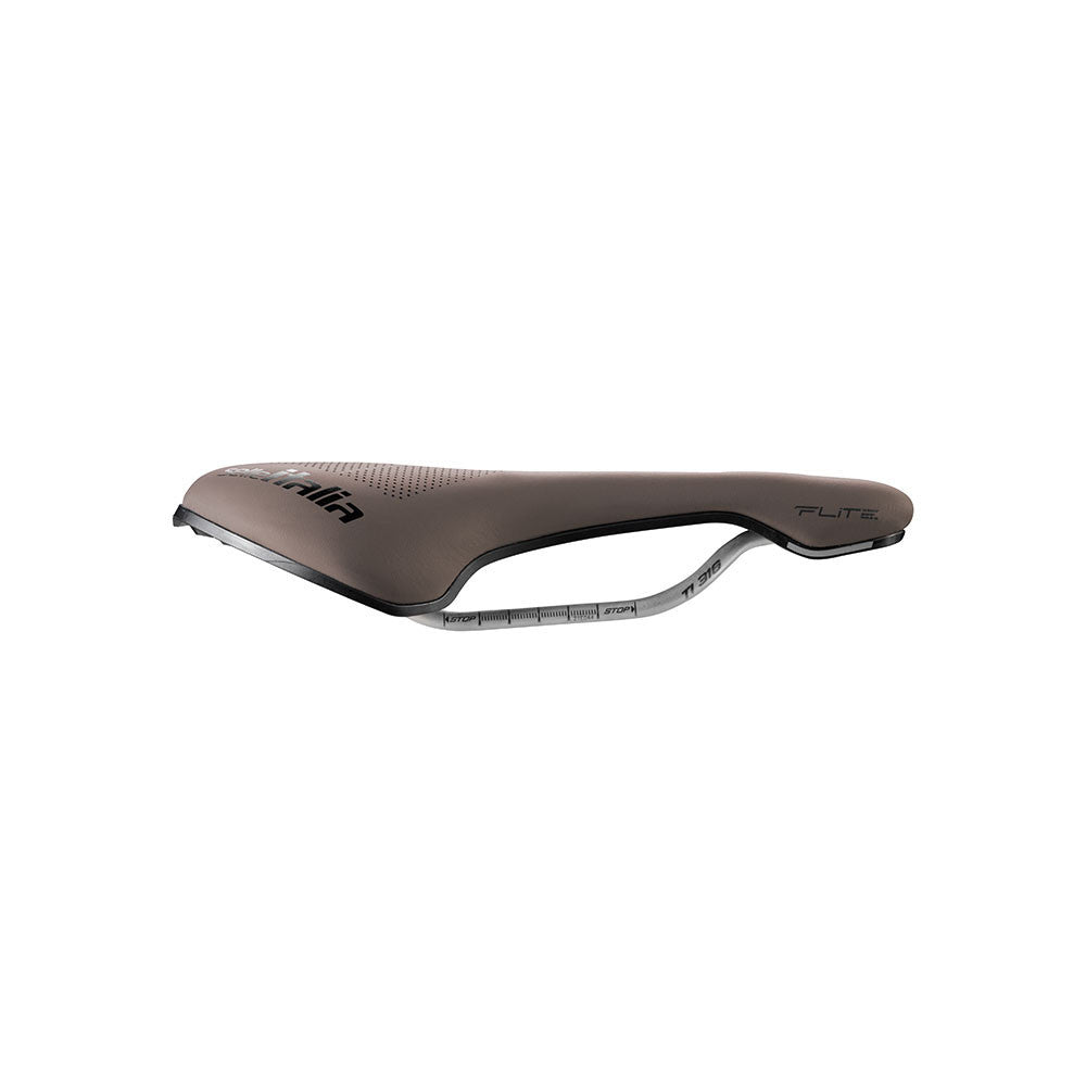 Sedlo SELLE ITALIA FLITE BOOST GRAVEL SUPERFLOW S Rails TI316 Brown