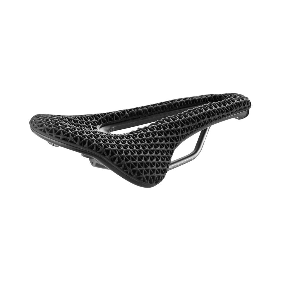 Sedlo SAN MARCO SHORTFIT 2.0 3D OPEN-FIT RACING L3 šířka 155 mm ocelové lišty Xsilite