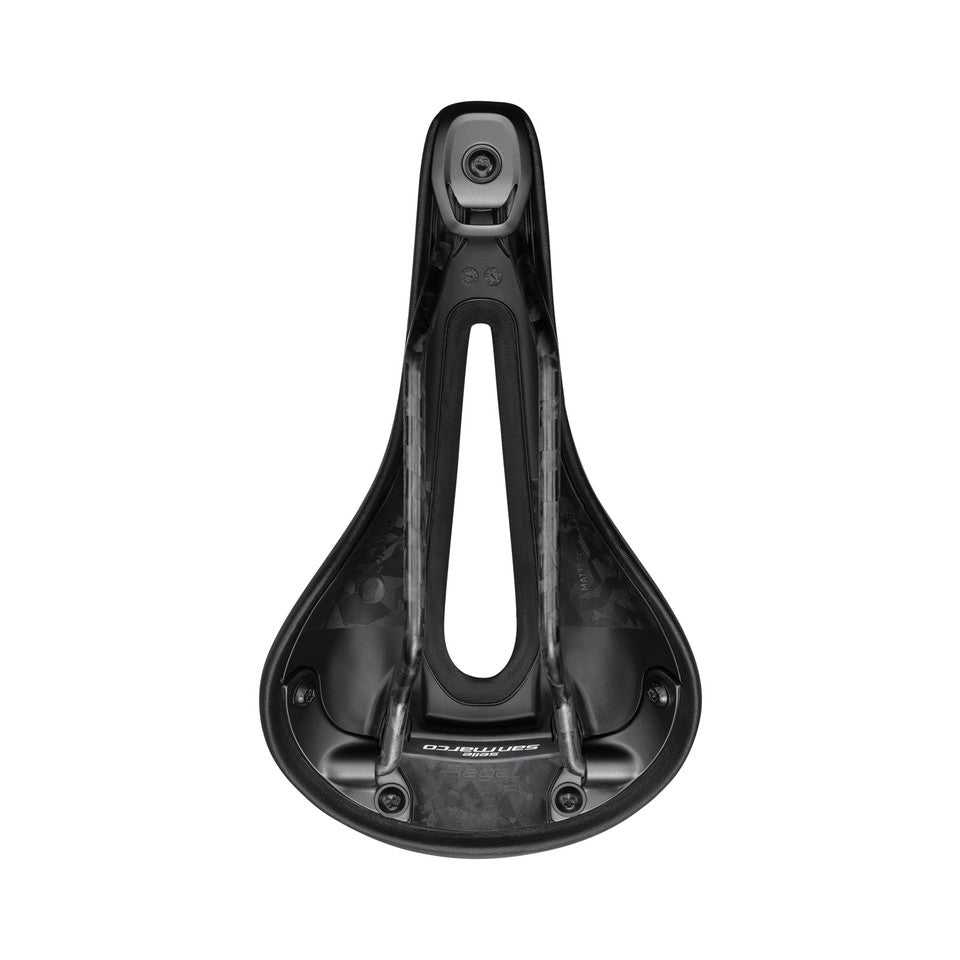 Sedlo SAN MARCO REGAL SHORT OPEN-FIT CARBON FX S3 šířka 140 mm karbonové lišty