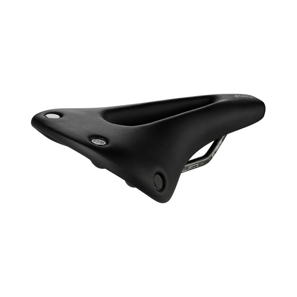 Sedlo SAN MARCO REGAL SHORT OPEN-FIT CARBON FX S3 šířka 140 mm karbonové lišty
