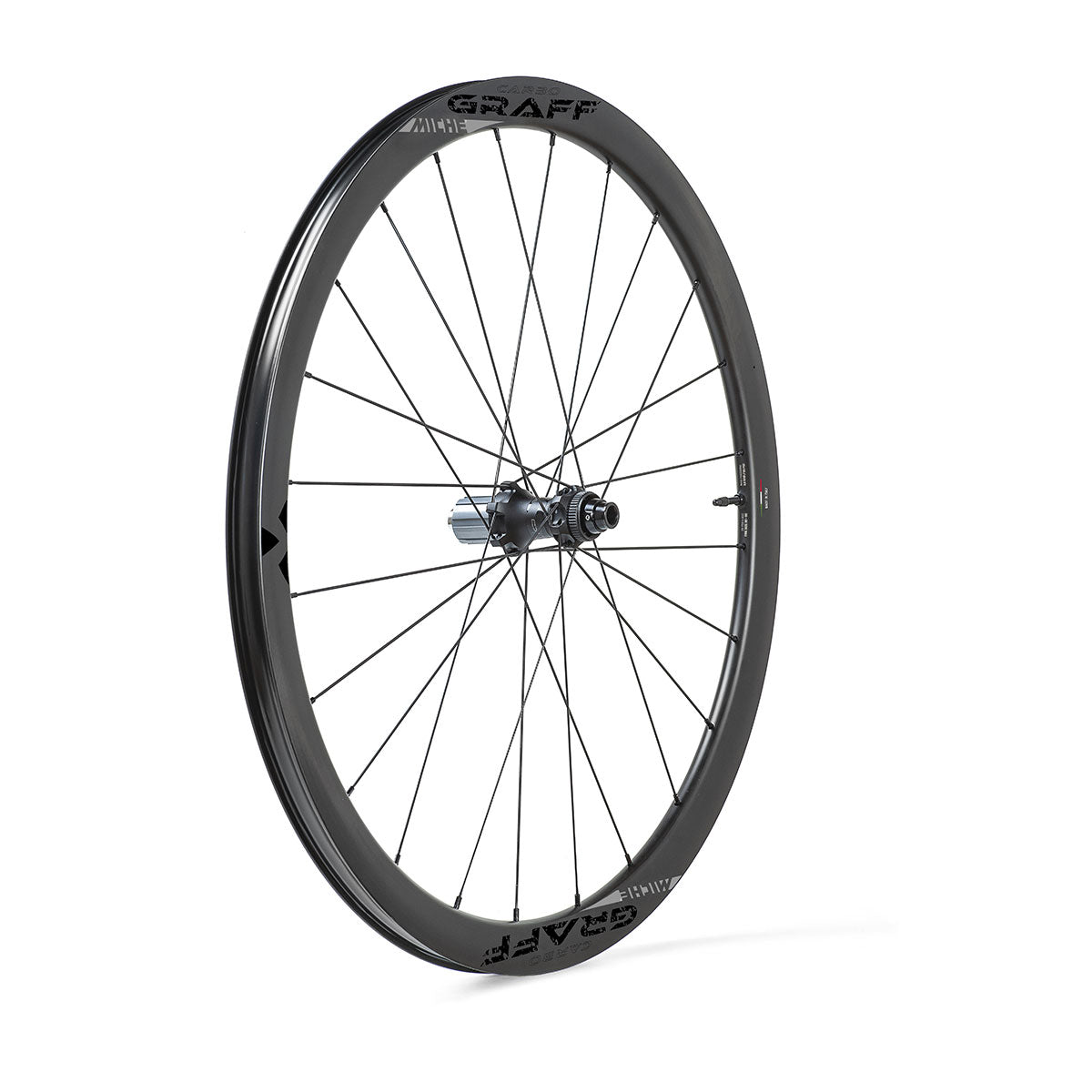 Pár kol MICHE CARBO GRAFF EVO DISC Tubeless Ready (Center Lock)