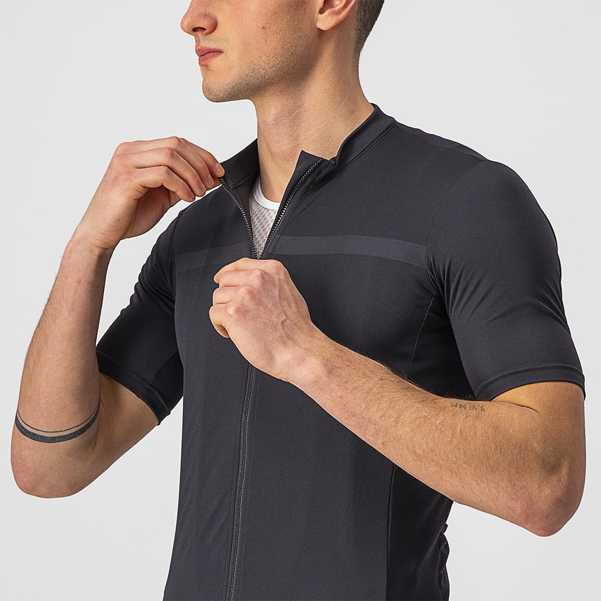 CASTELLI CLASSIFICA Dres s krátkým rukávem Black