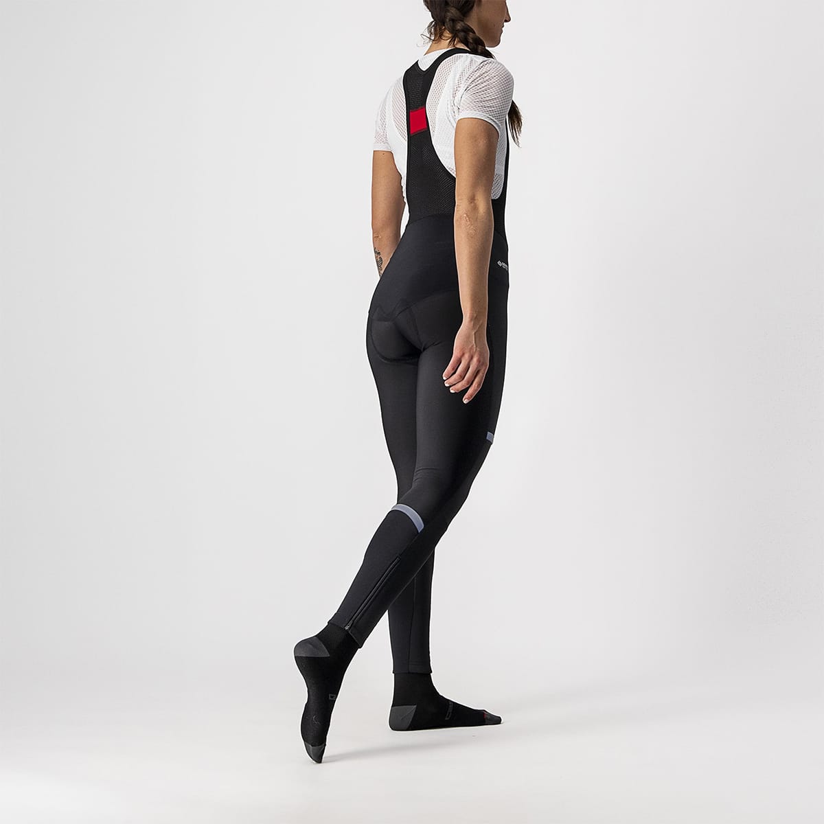 CASTELLI POLARE 3 Dámské dlouhé nátělníky Black