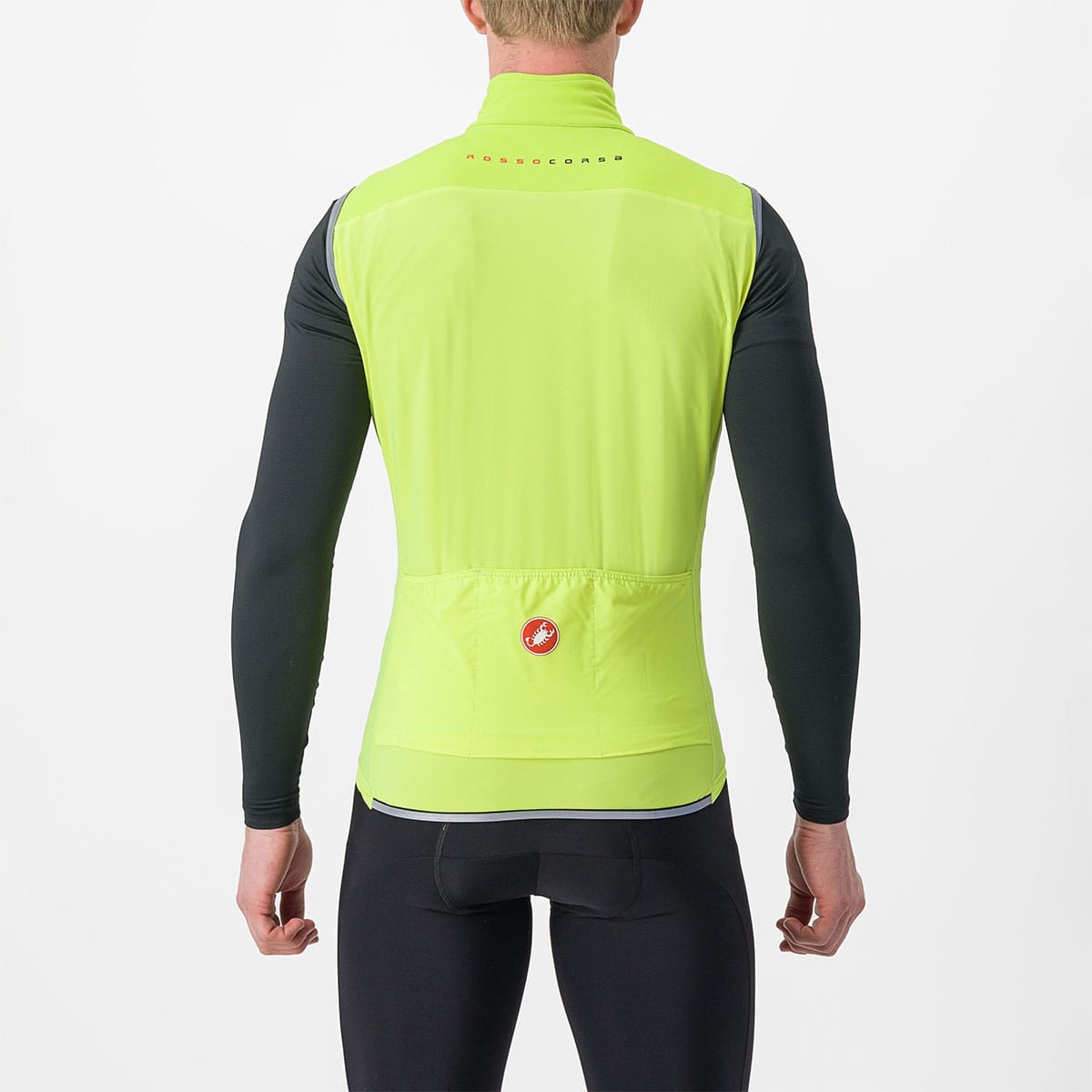 CASTELLI PERFETTO ROS 2 Bunda bez rukávů žlutá