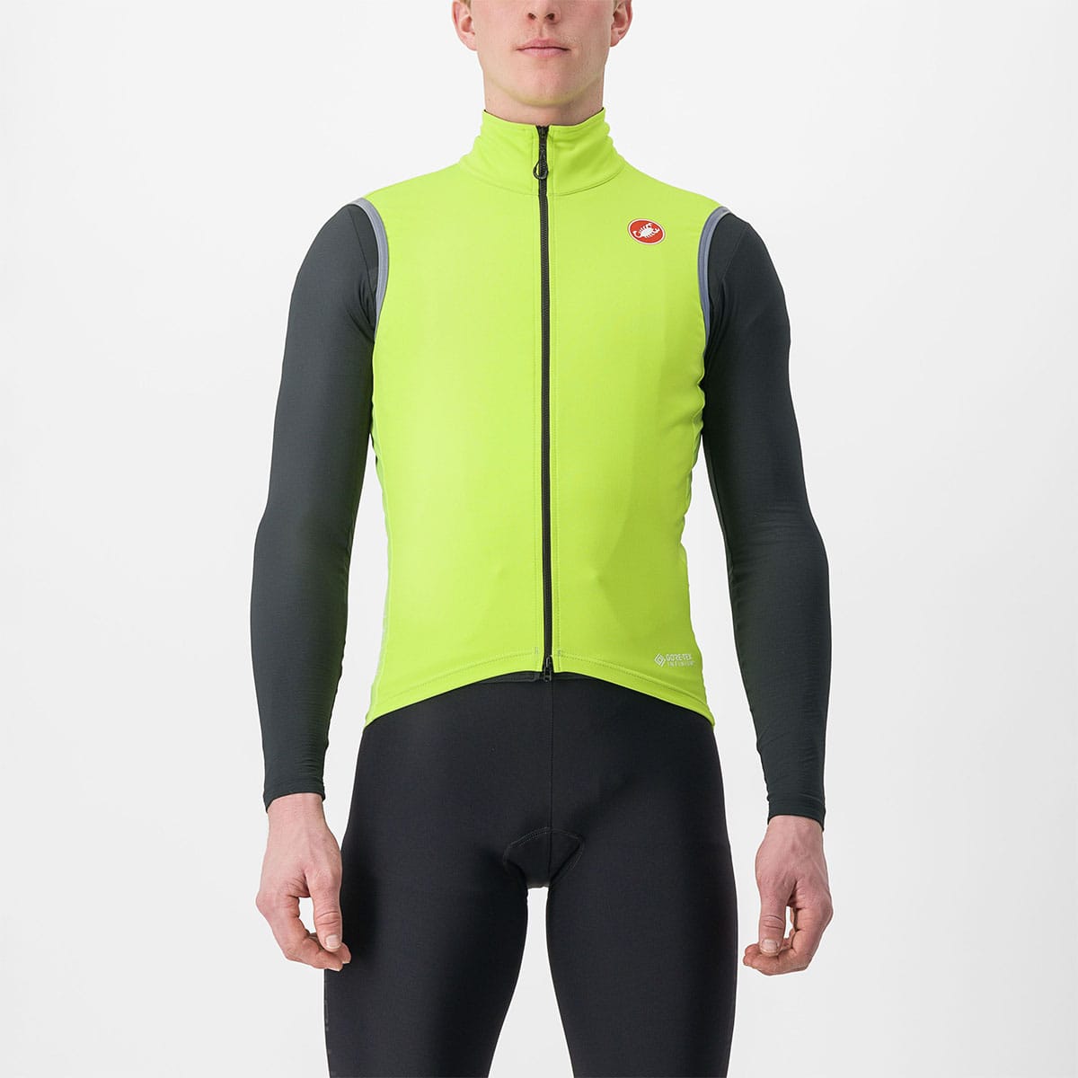 CASTELLI PERFETTO ROS 2 Bunda bez rukávů žlutá