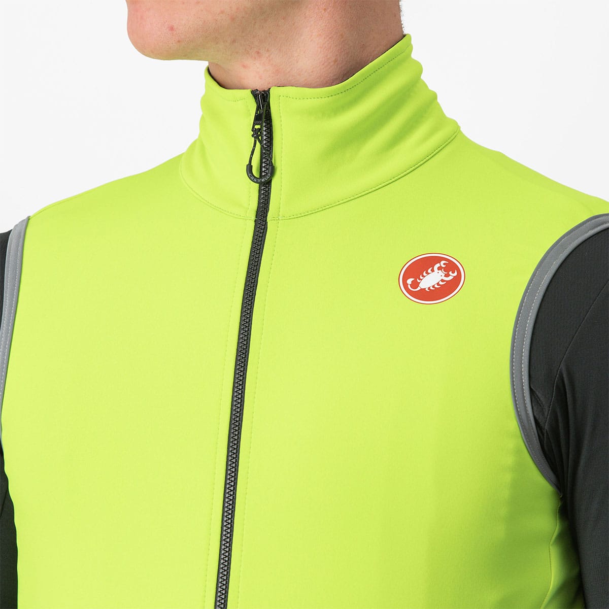 CASTELLI PERFETTO ROS 2 Bunda bez rukávů žlutá