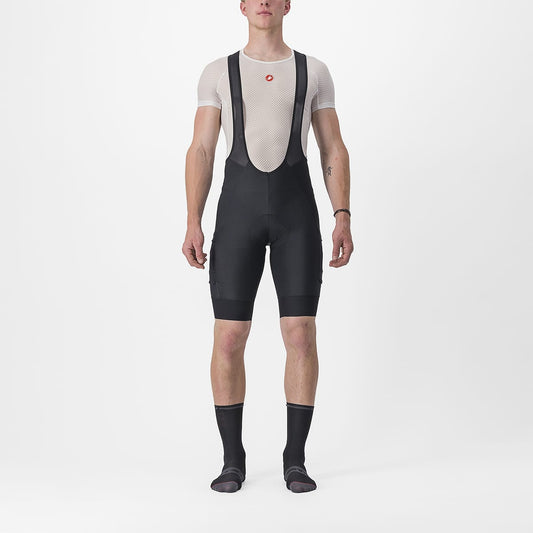 CASTELLI UNLIMITED CARGO Šortky s laclem černé