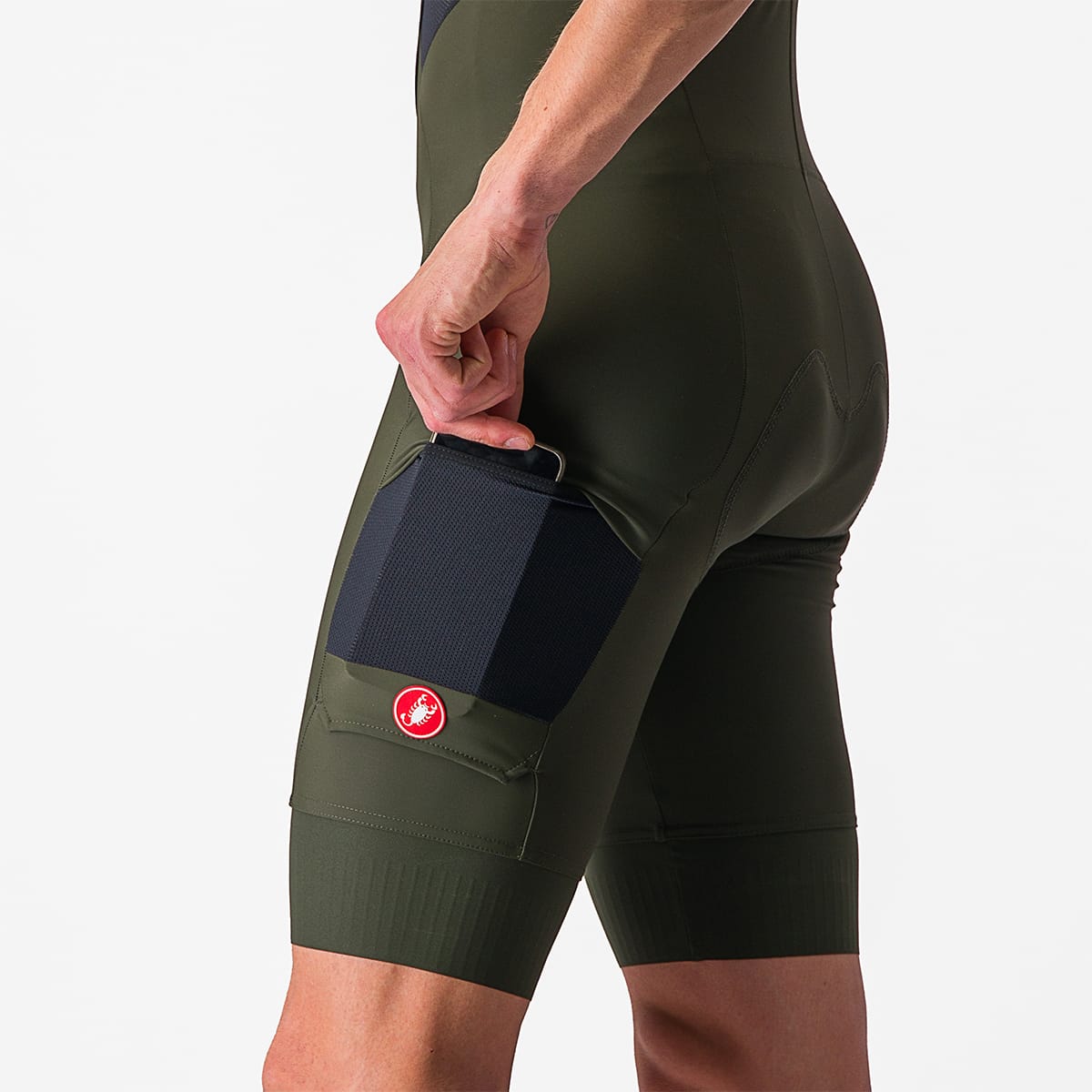 CASTELLI UNLIMITED CARGO Bib Tight Zelená
