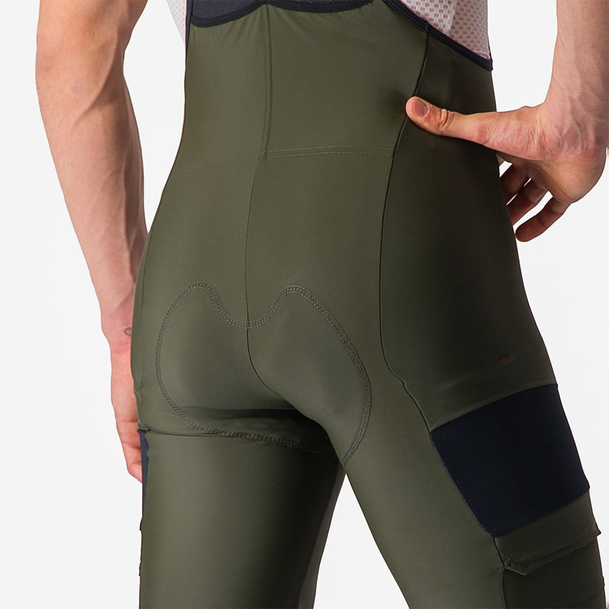 CASTELLI UNLIMITED CARGO Bib Tight Zelená