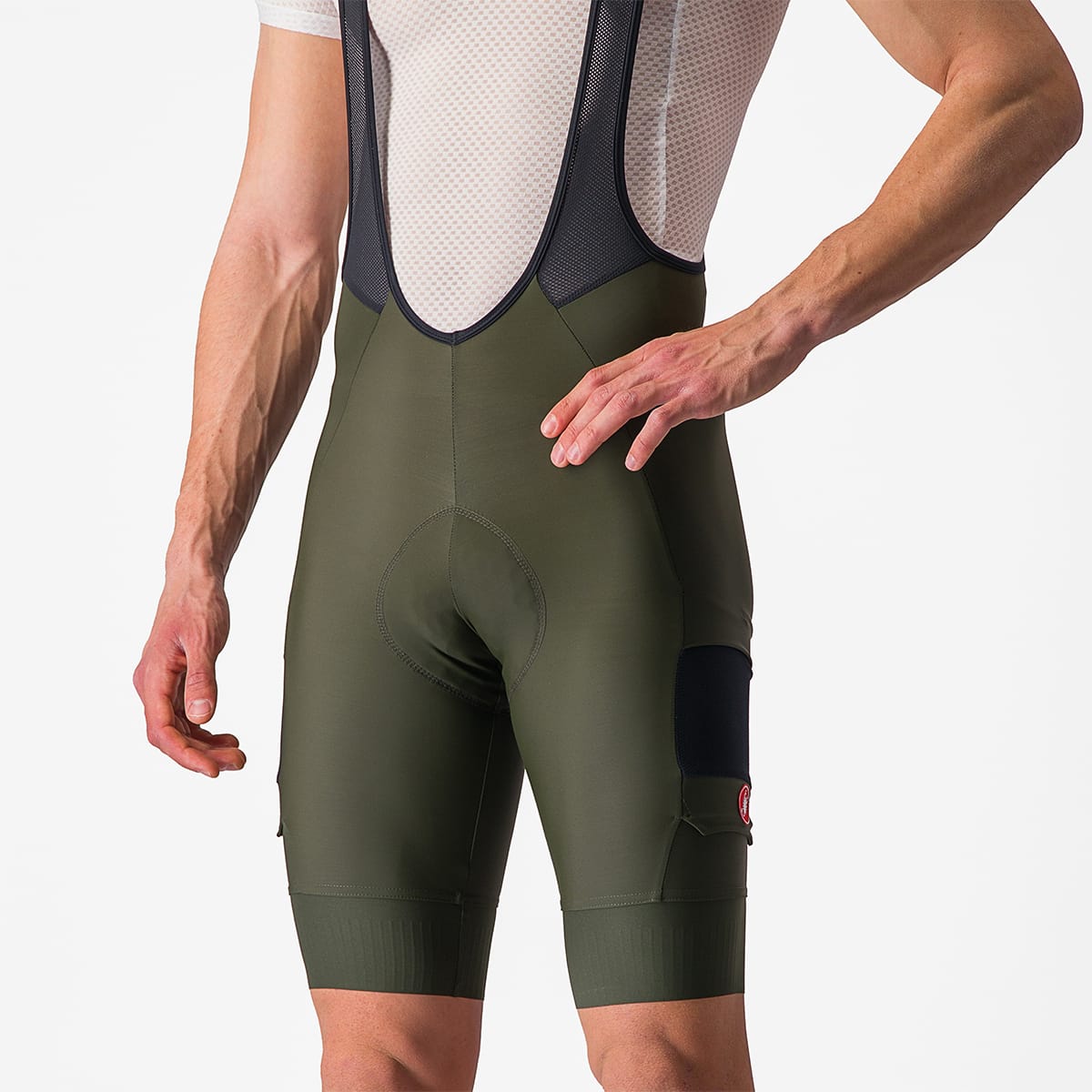 CASTELLI UNLIMITED CARGO Bib Tight Zelená