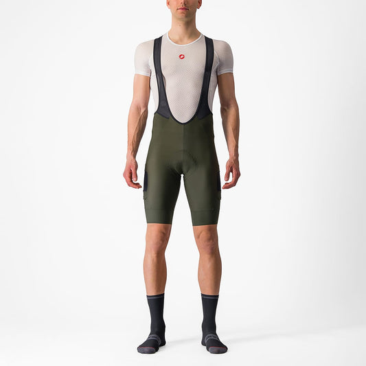 CASTELLI UNLIMITED CARGO Bib Tight Zelená