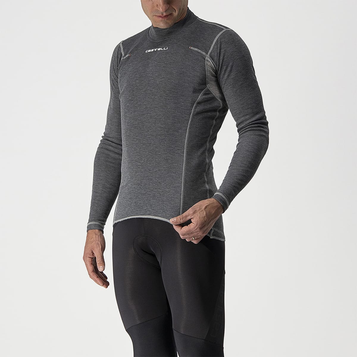 CASTELLI FLANDERS WARM Spodní prádlo s dlouhým rukávem Grey