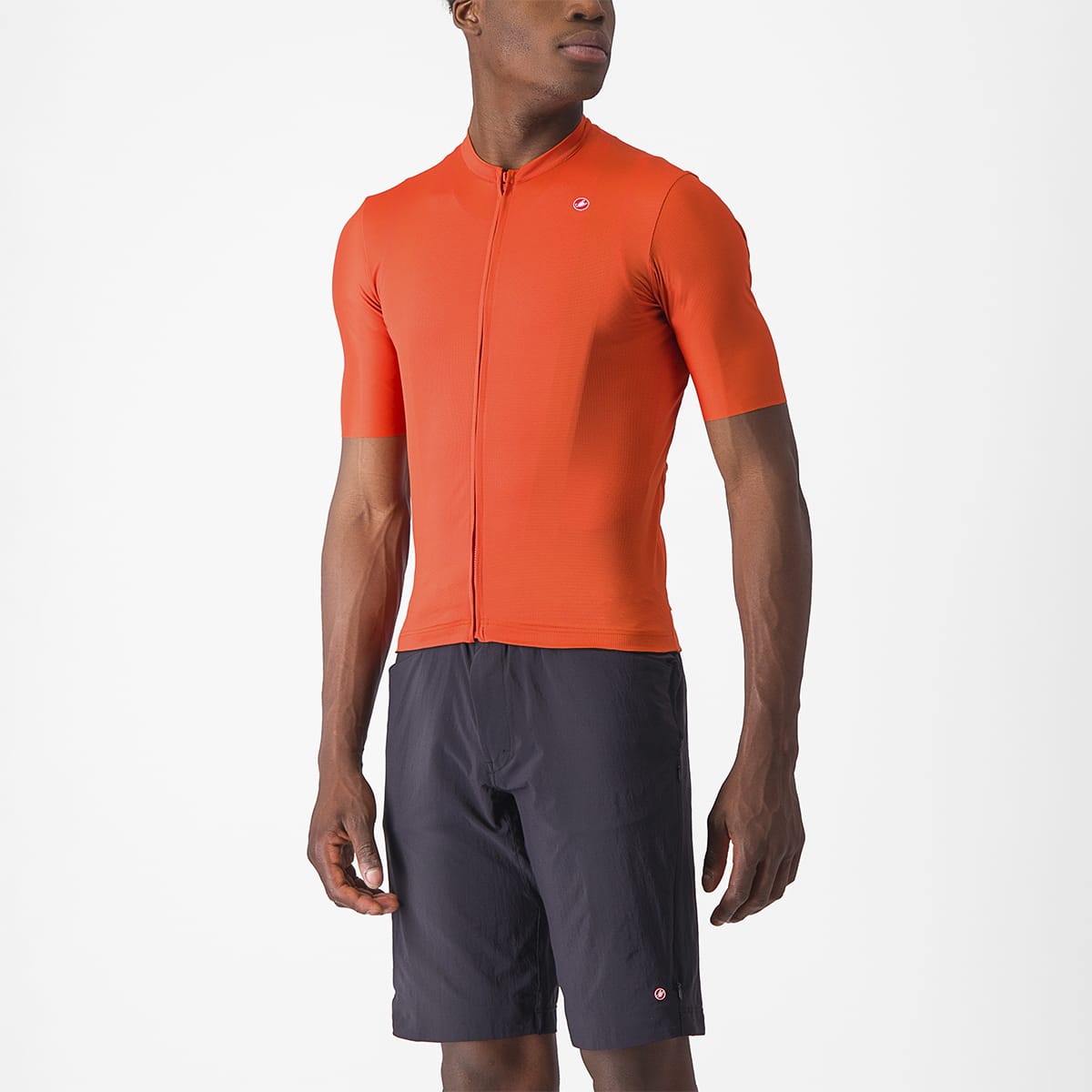 CASTELLI UNLIMITED ENTRATA 2 Dres s krátkým rukávem Orange
