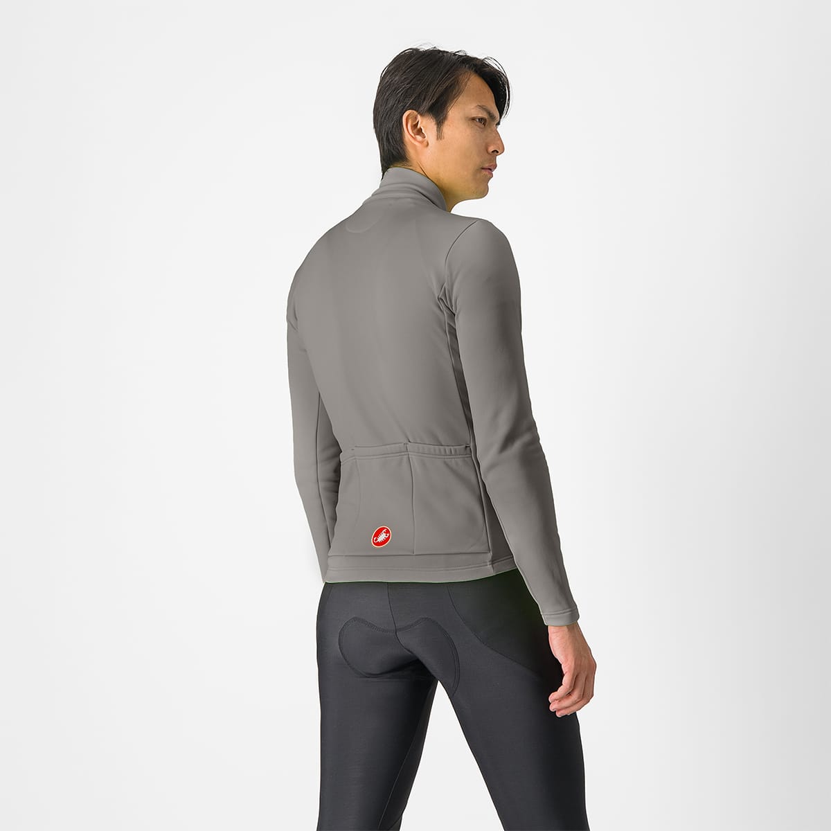 CASTELLI ENTRATA THERMAL Dres s dlouhým rukávem Grey