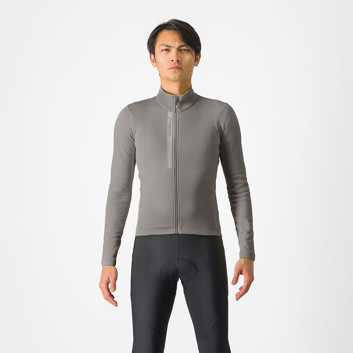 CASTELLI ENTRATA THERMAL Dres s dlouhým rukávem Grey