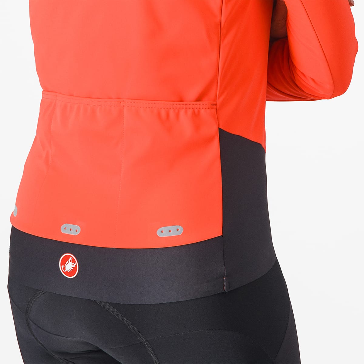 Dámská bunda CASTELLI ALPHA DOPPIO ROS Coral/Black